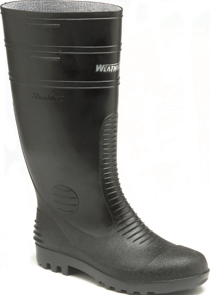 Other view of Men's/Women's Non-Safety Gumboots - PVC/Nitrile - Black - Size 8 - Style 001 - Weatherseal - Blundstone