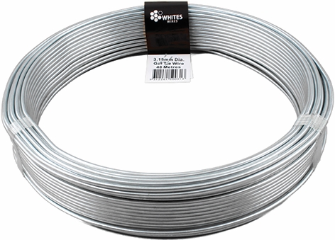 Other view of Tie Wire - Soft - Galvanized - 2 mm x 40 m x 14 G - 1 kg Coil - 50014 - Whites Group