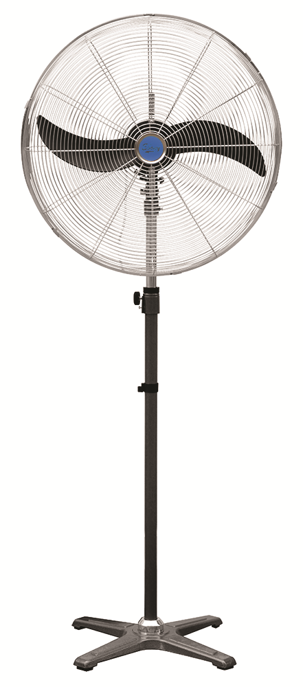 Other view of Industrial Pedestal Fan 3 Speed - 650mm Diam., 240V, 210W motor, Airflow Max L/sec 3600