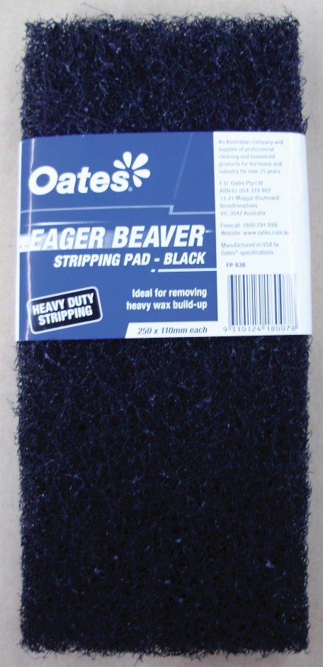 Other view of Eager Beaver Stripping Pad - Black - 250 x 110 x 20 mm - 1/Pack - FP-638 - Oates