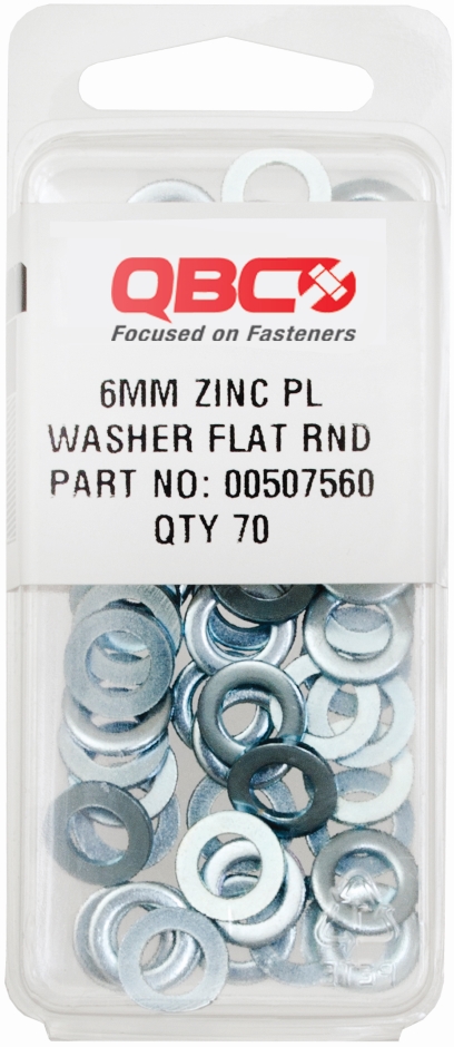 Other view of WASHER FLAT RND ZP 10MM BPK30