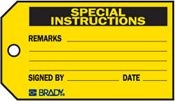 Other view of TAGS MAT/CONTROL VINYL "SPEC INSTRUCT"