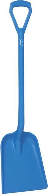 Other view of D-Grip Shovel - Small Blade - Short Handle - Blue Handle - Polypropylene - 1040 x 271 x 120 mm - 28/56253 - Vikan - W R & D Wells