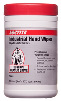 Other view of WIPES IND HAND LOCTITE 34943 (75)