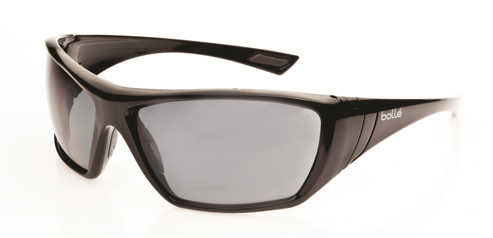 Other view of Bolle - Spectacles - Hustler - ALS Anti-fog/Anti-scratch - Smoke Lens - Black Frame