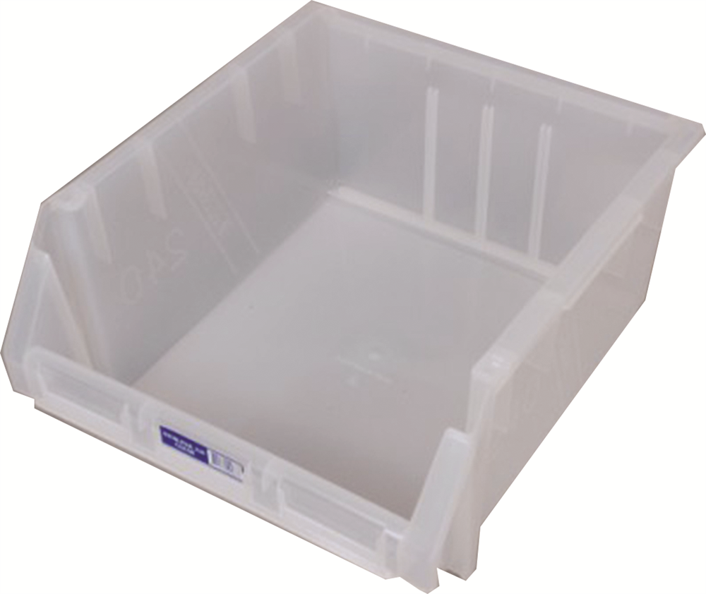 Other view of Fischer - Plastic Storage Bin - Clear - 410 x 440 x 210mm - F1H065