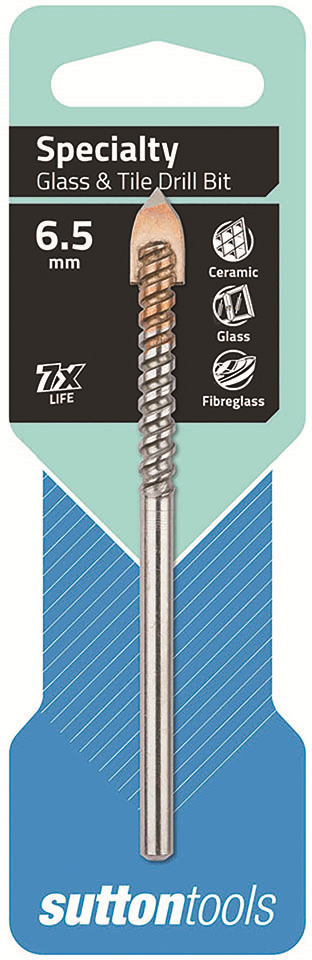 Other view of Glass & Tiles Drills - Tungsten Carbide - 6.5mm - Sutton Tools