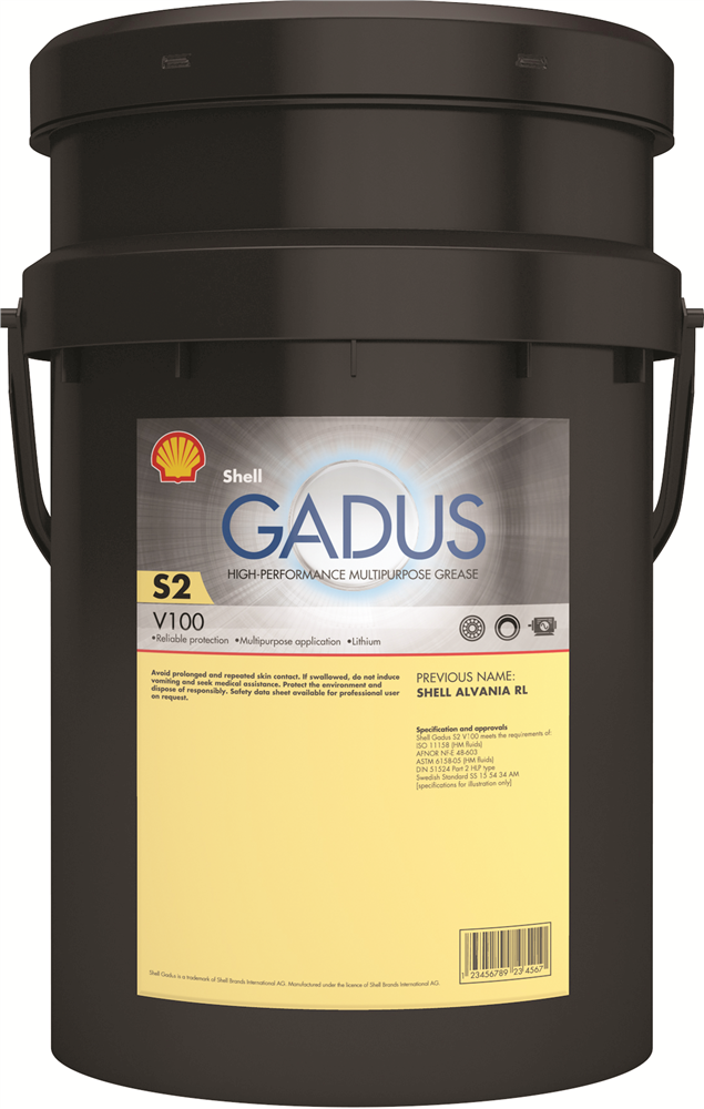 Other view of Shell - S2 V100 2 - GADUS Multipurpose Grease - 18kg