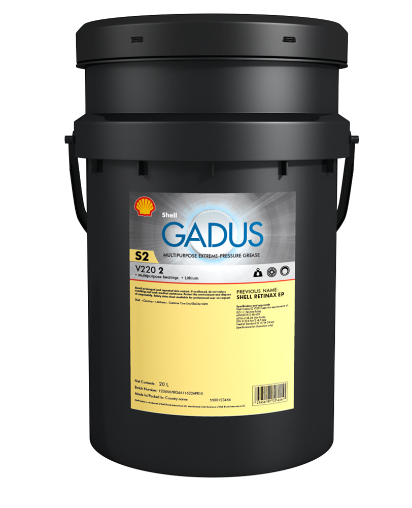 Other view of Shell - S2 V220 2 - GADUS Multipurpose Grease - 18kg