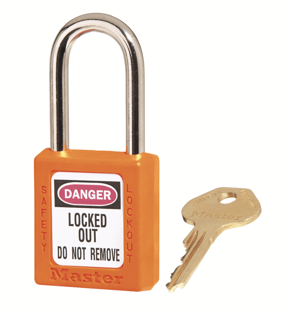 Other view of Master Lock 0410ORJ Safety Lockout Padlock - Orange