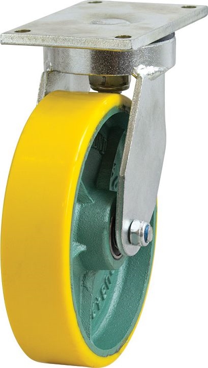 Other view of Plate Castor - Swivel - 500 kg - Polyurethane Tyre - 200 mm - 500 Series - Richmond