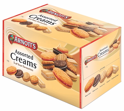 Other view of Arnotts - Biscuits - Creams - Box - Assorted - 3kg