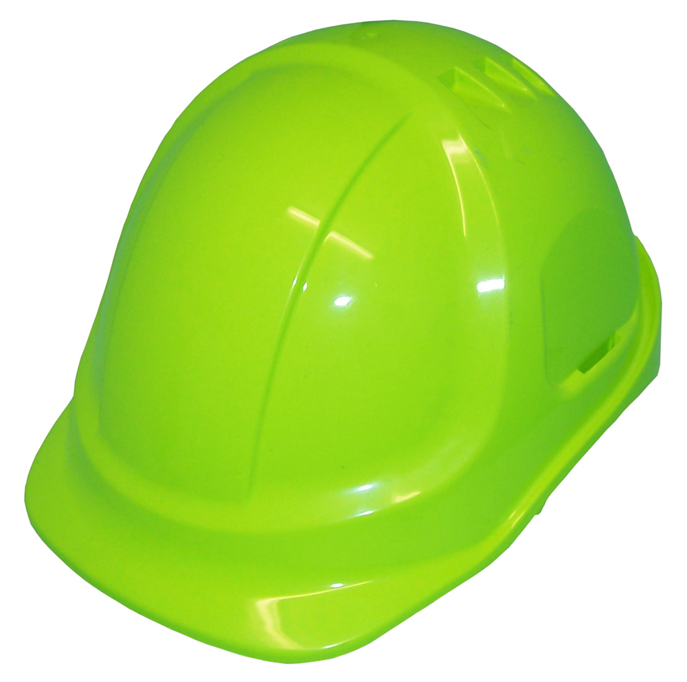 Other view of Protector - HC660 - Safety Helmet (Cap) - Non-vented - Fluoro Lime - HC660FLLM