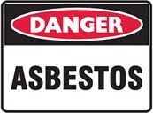 Other view of SIGN ASBESTOS 250X180 SS 840731