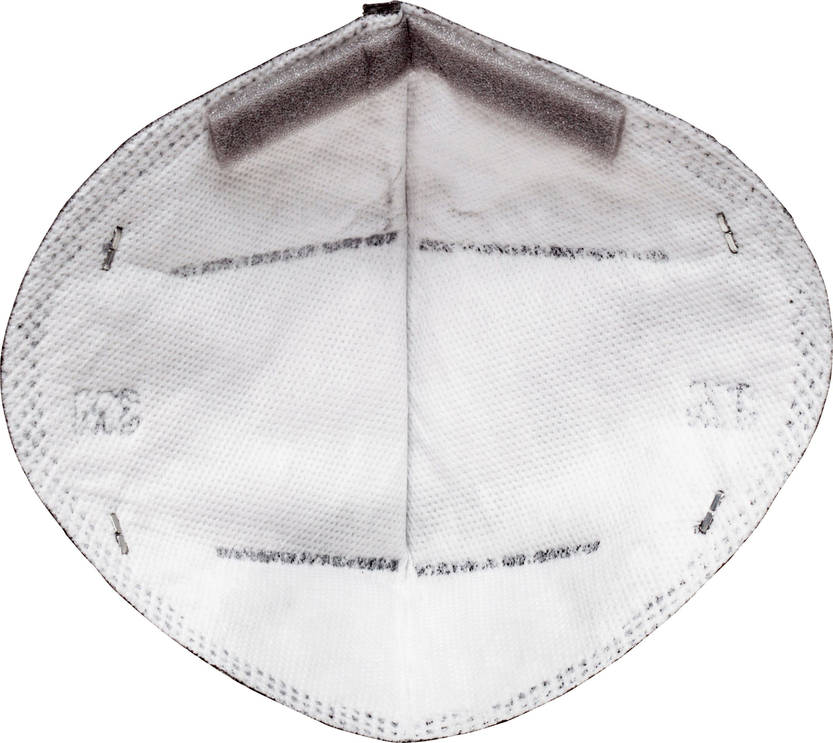 Other view of 3M™ Flat Fold Particulate Respirator 9542A, P2, with Nuisance Level* Organic Vapour Relief