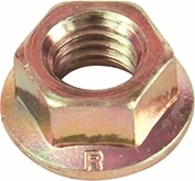 Other view of Whiz-Lock Nut - Flange Serrated - Hex Head - Zinc Plated - Metric Coarse - M12 - NF08YCM12 - Hobson