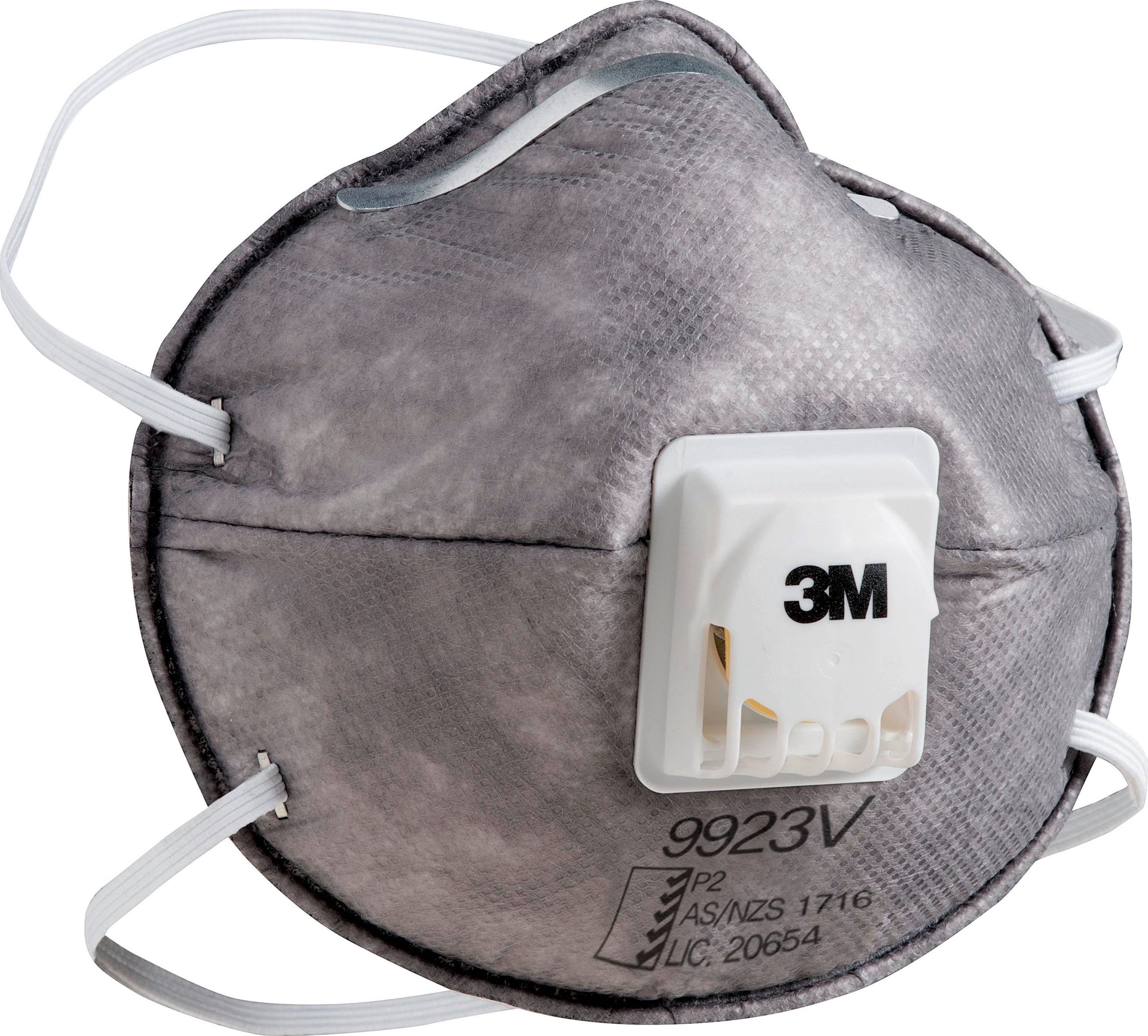 Other view of Disposable Particulate Respirator - Cupped - Standard - Class P2 - 9923V - WX700901902 - 3M