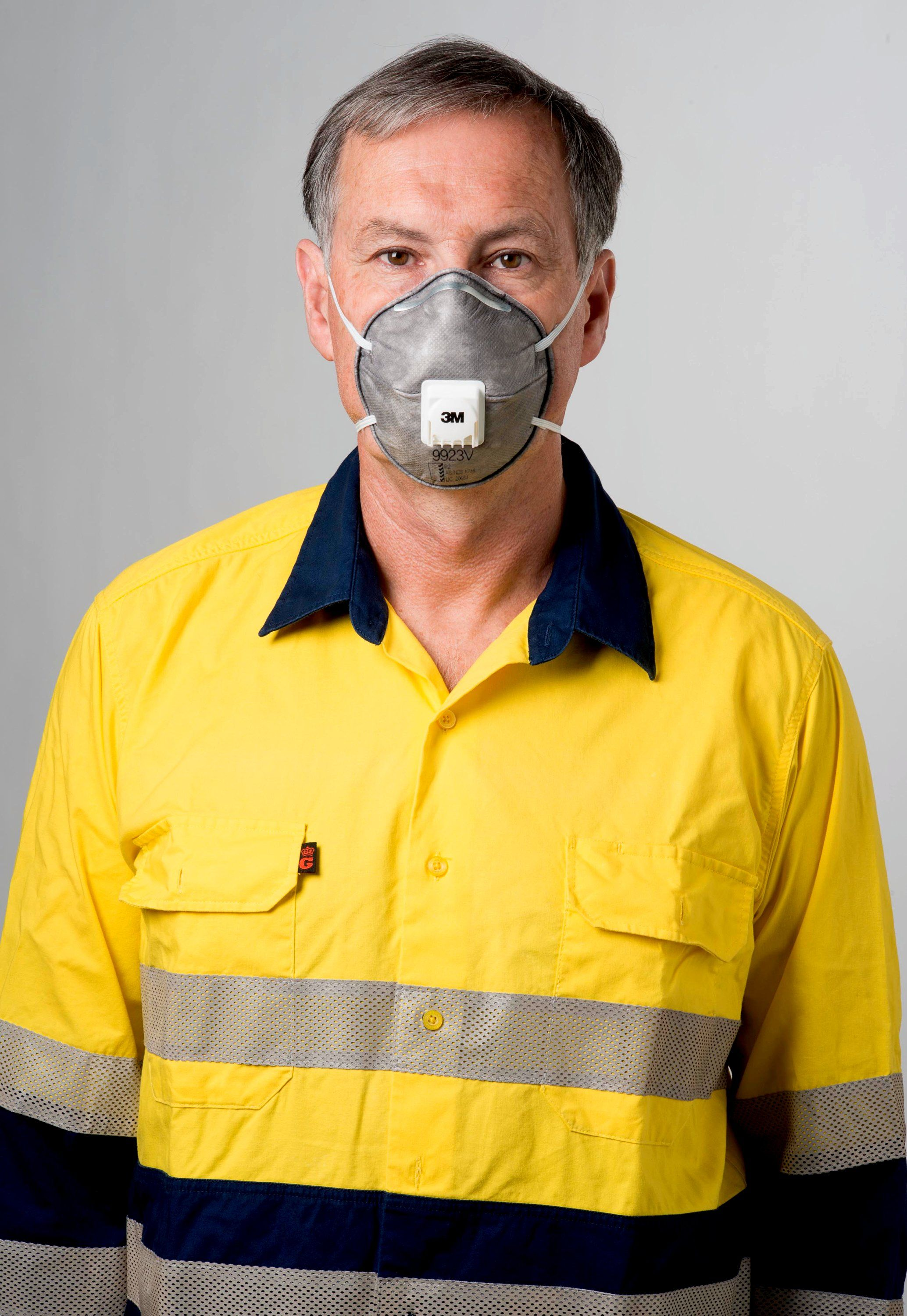 Other view of Disposable Particulate Respirator - Cupped - Standard - Class P2 - 9923V - WX700901902 - 3M