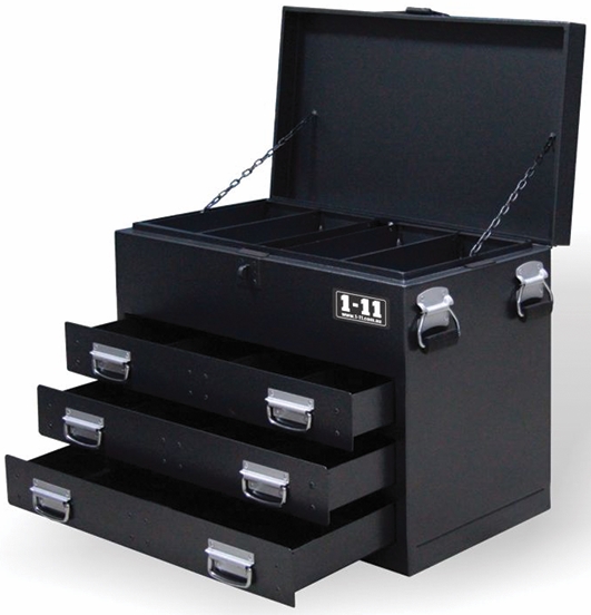 Other view of Truck Tool Box - 70 kg Capacity - Steel - Dark Grey - 747 x 588 x 436 mm - TBNS3 - One Eleven