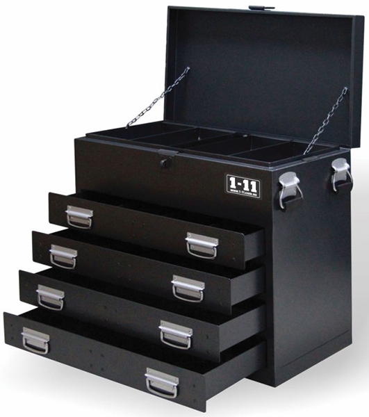 Other view of Truck Tool Box - 75 kg Capacity - Steel - Dark Grey - 747 x 700 x 436 mm - TBNS4 - One Eleven