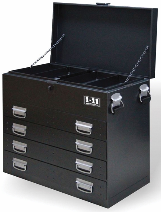 Other view of Truck Tool Box - 75 kg Capacity - Steel - Dark Grey - 747 x 700 x 436 mm - TBNS4 - One Eleven