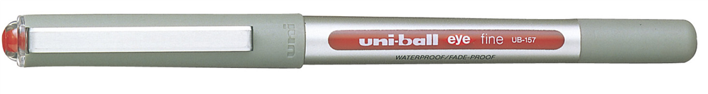 Other view of Uni-Balll - UB157R - Rollerball pen - Eye fine 0.7mm nib – Red - Box of 12 - Uni Mitsubishi Pencil