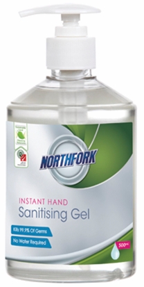 Other view of Hand Sanitiser - Clear - 500 ml - Pump Pack - 638180300 - NORTHFORK