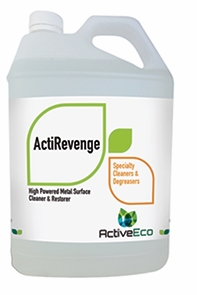 Other view of Heavy Duty Stainless Steel And Aluminium Cleaner - Clear - 5 L - Bottle - AEARV-5 - ActiRevenge - ActiveEco