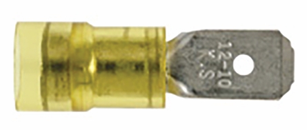 Other view of PC Insulated Male Blade Terminal - Yellow - 6.3 mm Stud - 5 to 6 mm - 100/Bulk Pack - Hella