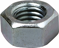 Other view of Hex Nut - High-Tensile - Grade 8 - Steel - Zinc Plated - UNF - 3/8-24 - NHG8ZF037 - Hobson