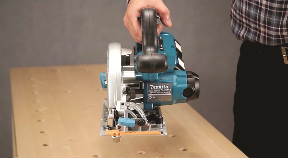 Other view of Makita DHS710Z 18V Li-ion Cordless Brushless 185mm Circular Saw Skin