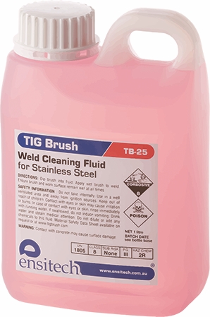 Other view of Tig Brush C2501 Fluid Weld Clean Ensitech TB-25 - 1L