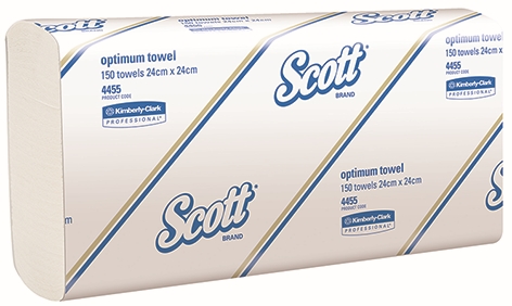 Other view of Optimum Hand Towel - Airflex Fabric - White - 24 x 24 cm - 4455 - Scott