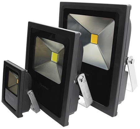 Other view of Floodlight - Black - 30 W - 5000K - 2600 lm - Trim Series - Lumitex