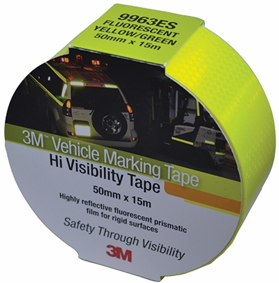 Other view of High-Visibility Reflective Tape - Fluorescent Yellow-Green - 50 mm x 15 m - 9963ES - AR010599561 - Diamond Grade - 3M