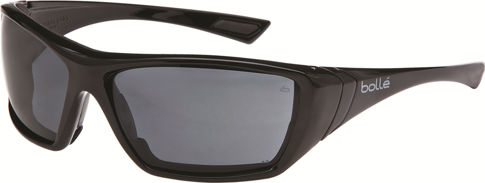 Other view of Bolle 1662602 Spectacles - Hustler - Positive Seal - Gloss Black Frame - Smoke Lens