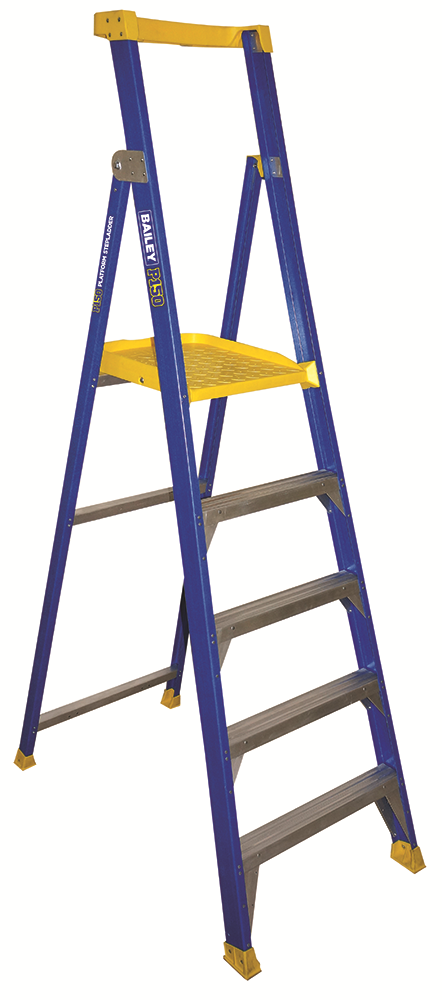 Other view of Platform Step Ladder - 5 Step - Fibreglass - Bailey