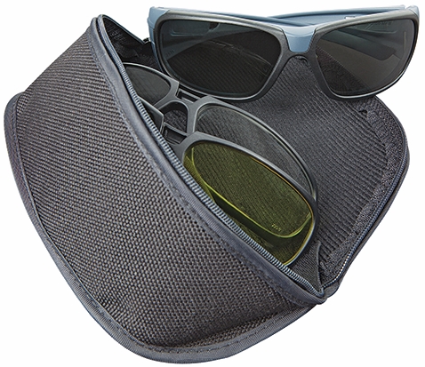 Other view of Safety Spectacles with 2 Switch Lens Kit - Grey/Amber/Clear Lens - HC - Polarised - 9222-999 - turbo mk II - uvex