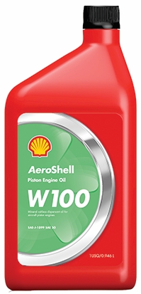 Other view of AeroShell Engine Oil - 946 ml Bottle - W100 - Shell