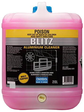 Other view of Chemtech Blitz Aluminium Cleaner - 20 L Can - CBZ-20L - Chemtech