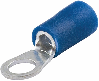 Other view of Supergrip Ring Terminal - Copper - Blue - 22-16 AWG - M5 - Utilux