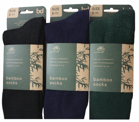 Other view of BDH Socks – Bamboo – Navy – 6/10 – Belvedere Hosiery