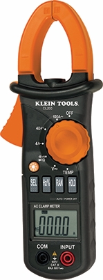 Other view of AC Clamp Meter W/Temperature - 600 VAC/DC - 600 A - Klein Tools