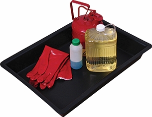 Other view of Drip Tray - Small - 25 L Spill Capacity - Polyethylene - 69 x 49 x 10 cm - Spill Crew