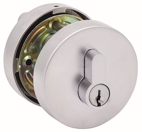 Other view of Deadbolt - Round Single Cylinder & Turn - Satin Chrome Pearl - 65 mm - WDB80SCC - Trio - 6/Pack