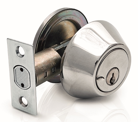 Other view of Deadbolt - Traditional Single Cylinder & Turn - Chrome - WDB60PSSC - Trio - 6/Pack