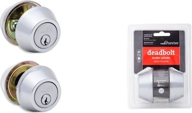 Other view of Deadbolt - Traditional Double Cylinder - Chrome - 65 mm - WDB65PSSC - Trio - 6/Pack