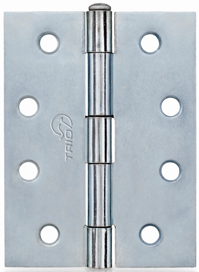 Other view of Butt Hinge - Fixed Pin - Light & Narrow - Steel - Zinc - 100 mm x 75 mm x 1.6 mm - T10016FPZP20 - Trio