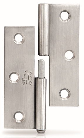 Other view of Butt Hinge - Lift Off Pin - Right Hand - Stainless Steel - Satin - 85 mm x 60 mm x 1.6 mm - T8516RHSSLP20 - Trio