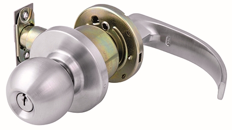 Other view of Latch - Cylindrical - Satin Chrome - 46 mm - 57 mm - R21-L70SC - Trio